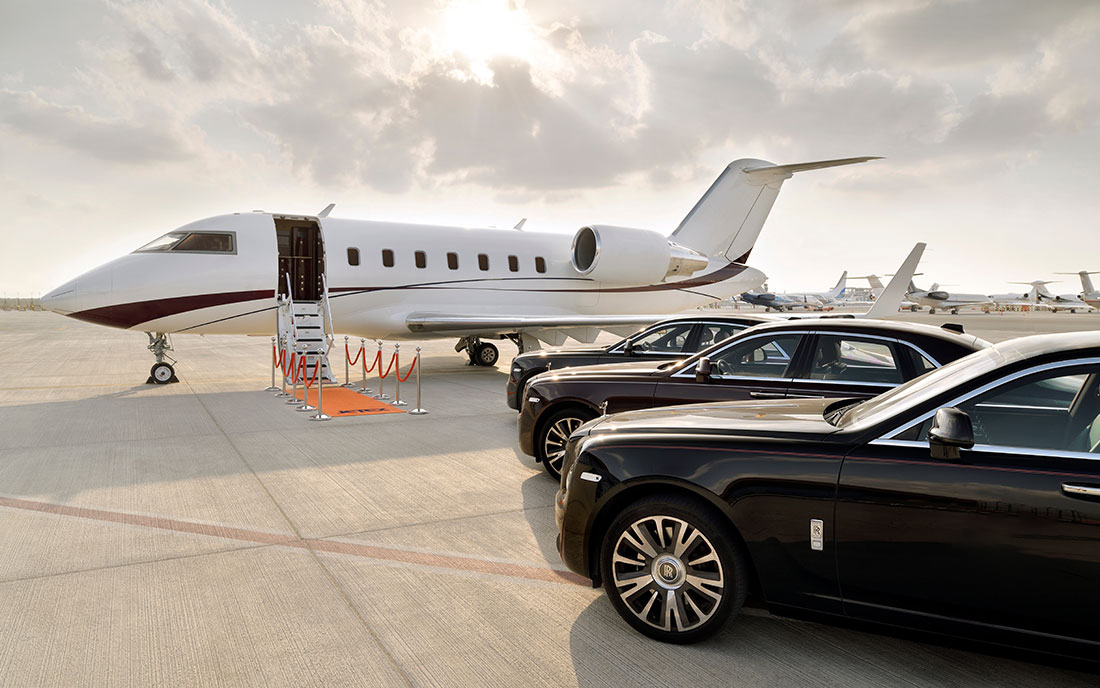 Vol en Jet Privé